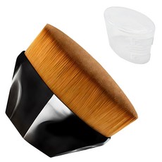 Vakozel 粉底刷, 黑色刷柄/棕色刷毛, 1個