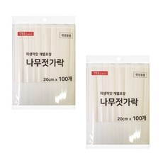 Saenghwaleulgeurida 木筷, 100入, 2袋