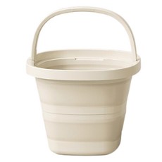 Live Box 多用途折疊水桶籃 10L, 1個, 米色