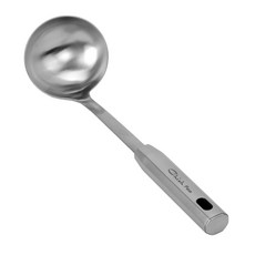 Chieh Pao 潔豹 304不銹鋼 雅歌全柄湯杓, 1支, 不銹鋼色