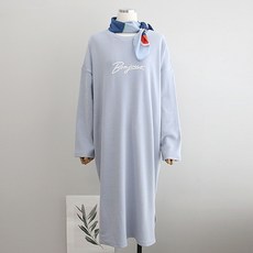 iyaan 孕婦英文字樣連身裙