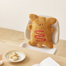 HOHO休息站零食抱枕系列 豬排抱枕, 混合色