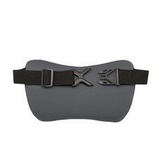 EASYNAP 扣帶式記憶海綿腰墊靠墊, 錫灰色