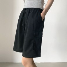 Planday 女款短版/中版Curen涼感工裝短版運動褲