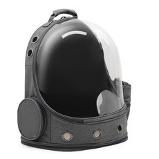 寵物外出後背太空包, 深灰色