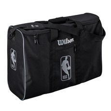 Wilson NBA AUTHENTIC 籃球攜帶包 6球裝 WTBA70000, 黑色, 1個