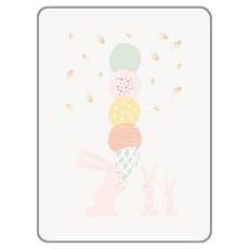 Petit Bird 圖案防水墊, 混色