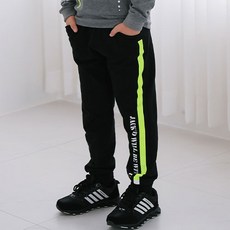 jackid 男童霓虹線條長褲