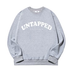 UNTAPPED 男款大尺碼大學T