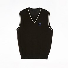 校服Mall米色線條校服背心