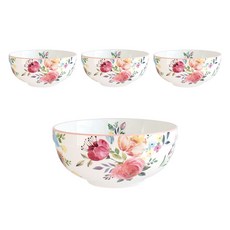 엘룸 프로방스 보타니 면기, 핑크, 4개