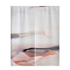 星星風格海景隔間門簾 雙開式, type 10