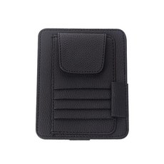 EMOTION 經典卡片夾, 黑色, 1個