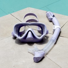 SNEFF 浮潛面罩套組, 薰衣草紫