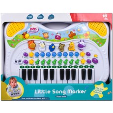 動物鍵盤鋼琴旋律玩具 7396, 混色