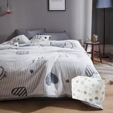 극세사 피쉬 담요 + 정리함 세트