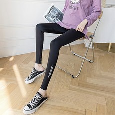 심플한 레터링 임산부 레깅스