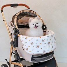 ITS DOG 狗狗迪士尼有機推車保暖墊, 奇奇蒂蒂 開心, 1個