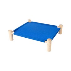 開放空間寵物現代木質吊床, 藍色