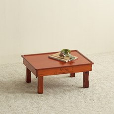 Joeunworld 民俗香爐茶几 450 x 330 x 220 mm, 紅色的