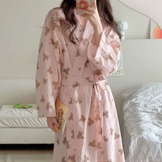 Toistar女款四季小熊浴袍