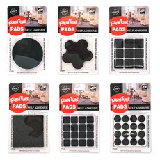 Unit防滑靜音墊6件組 N2, 1套, 黑色(PA_07~PA12)