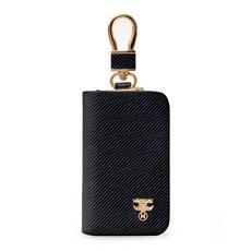 Nicole Lenic 經典時尚 汽車鑰匙/智慧鑰匙包, 黑色, 單品