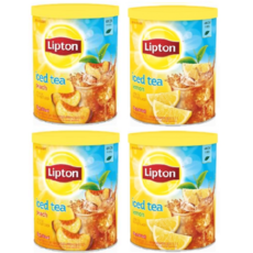 립톤 아이스티 분말 복숭아맛 1.5kg x 2p + 레몬맛 1.5kg x 2p, 1세트, 1개, 1개입