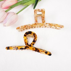 biggirlstory 醋酸纖維抓夾2件組