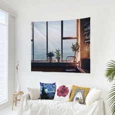 상상후 패브릭 포스터, 카페 씨사이드