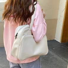 엘레나 패브릭 숄더백