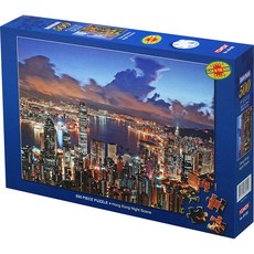 香港夜景夜光效果拼圖 TMX-50-050, 混合色, 500件, 1個