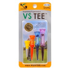 KOVISS 彈簧繩連接高爾夫球釘 4件組 VS108, 隨機出貨