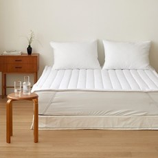 maatila Calming Home 水洗固定帶床墊, 純淨牛奶