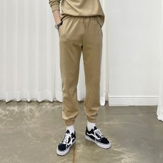 아도르클래식 男款鬆緊帶運動束口褲