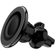 SPACE SHIELD MagSafe車用出風口手機支架, 黑色, 1個