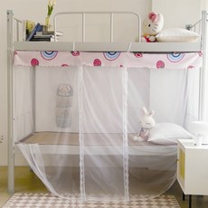 Sonio Sweet Dream 床用方形蚊帳 掀蓋式門, 01 草莓 掀蓋式