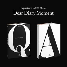 Cignature EP專輯《Dear Diary Moment》(版本隨機), 1CD