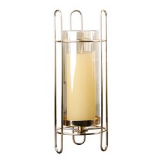 모먼트 라운딩 골드 프레임 캔들 홀더 CJ-ST92 대형