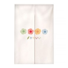 지앤와이 아기자기 일러스트 도어커튼