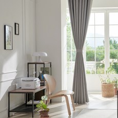 BEAU HOUSE Pogoni 防寒防風窗簾 掛鉤式, 灰色