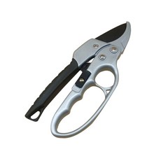 Monasif Baramangs 舒適握把園藝用剪刀 黑色, 1個