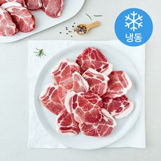 한돈 목살 구이용 (냉동), 5개, 1kg