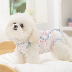 도그웨그 반려동물 바니베어 올인원 중성화복, 1개, 바니래빗
