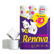 Renova magic pody 3層衛生紙, 30卷, 1個
