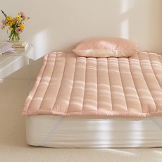 마틸라 뭉게구름 텐셀 모달 고정밴드 키즈 침대패드, 꽃밭구름