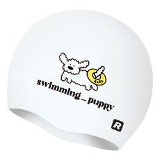 Rally 矽膠泳帽 ORUC804, 1個, WHT