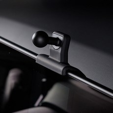 MAYTON Kia EV3 改裝用品 車用導航上方手機支架固定座, 黑色, 1個