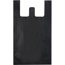 World Clean 黑色手提塑膠袋, 20L, 100個