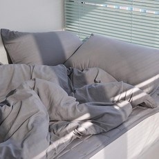 I'm Bedding 雲朵觸感無縫線四季被, 灰色